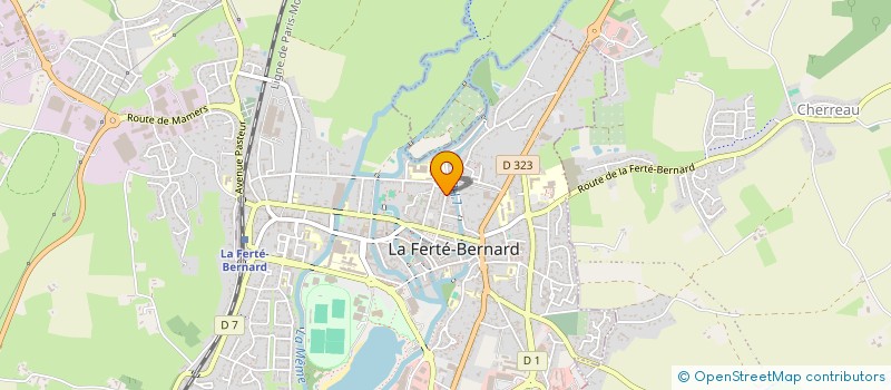 localisation de l'entreprise ASSOCIATION ZIKOLAC à LA FERTE-BERNARD