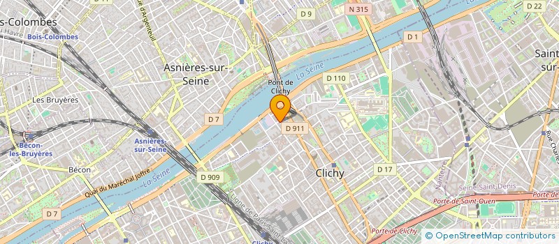 localisation de l'entreprise ASSOCIATION ZIPVOUGUNI DE FRANCE à CLICHY