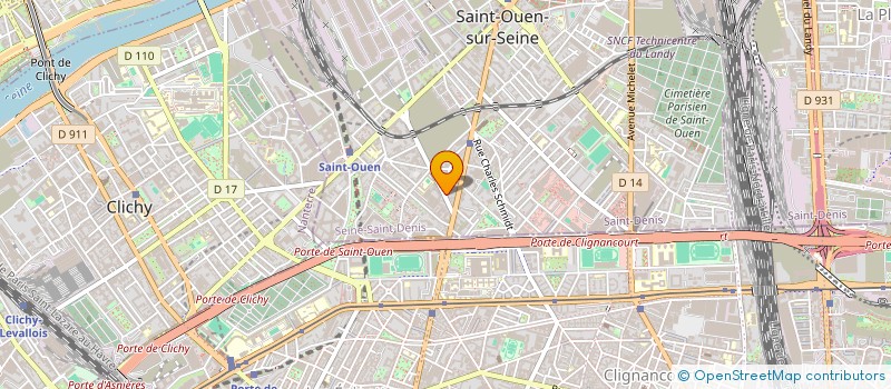 localisation de l'entreprise ASSOCIATION ZOHR ET KASMIA à SAINT-OUEN-SUR-SEINE
