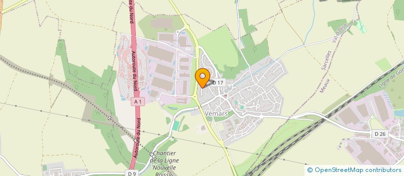 localisation de l'entreprise ASSOCIATION ZUMBA STRONG VEMARS  VEMARS