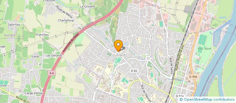 localisation de l'entreprise ASSOCIATION ZYGOMA CLOWNS à MACON