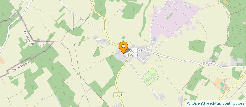 localisation de l'entreprise ASSOCIATION ZYGOMATIQUE  SAINT-ILLIERS-LA-VILLE