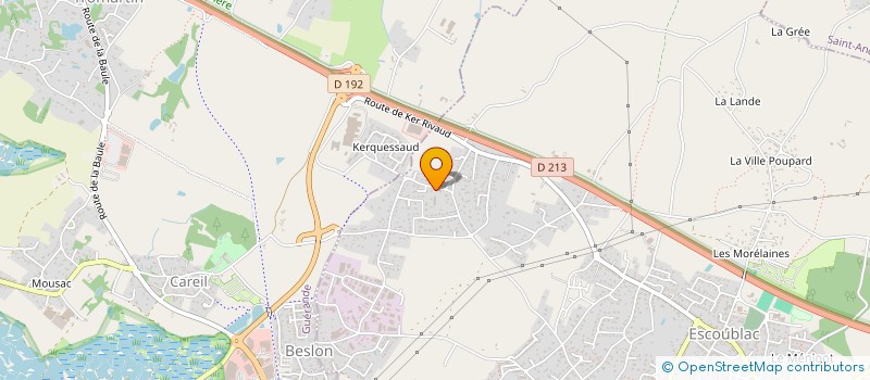 localisation de l'entreprise ASSOCIATIONCULTURELLE BRETONNE DE LA BAULE à LA BAULE-ESCOUBLAC