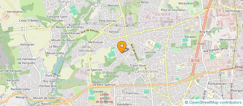 localisation de l'entreprise ASSOCIATIONN DU GESTE ET DE LA VOIX à BREST