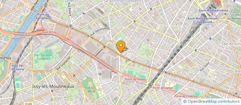 localisation de l'entreprise ASSOCIATIONS COMPAGNONS ARTISTIQUES  PARIS