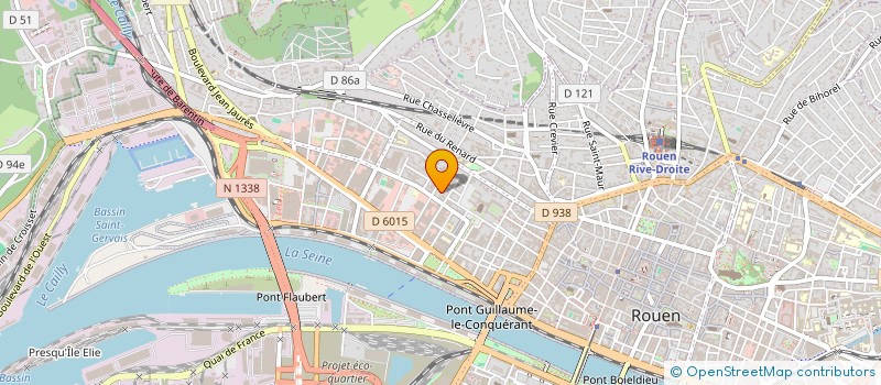 localisation de l'entreprise ASSOCIATIONS DES ARTS REUNIS à ROUEN