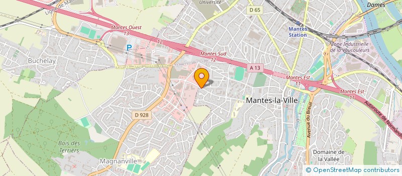 localisation de l'entreprise ASSOCIATIONS DES RESSORTISSANTS KONDEDIOU-NIANINKOTO - COMMUNE DE SADIOLA à MANTES-LA-VILLE