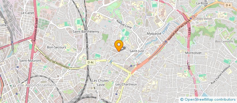 localisation de l'entreprise ASSOCIATIONS FAMILLES MEDITERRANEENNES  MARSEILLE