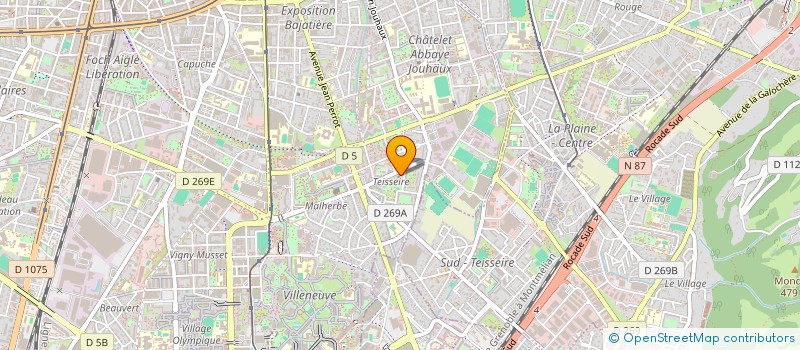 localisation de l'entreprise ASSOCIATIONS MUSULMANS UNIS à GRENOBLE