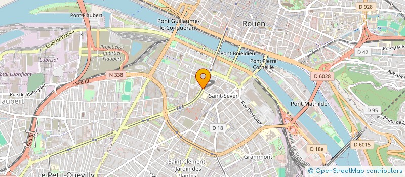 localisation de l'entreprise ASSOCIATIONS POUR LES SOINS ORL OPHTALMOLOGIQUES ET MEDICAUX DE ROUEN à ROUEN