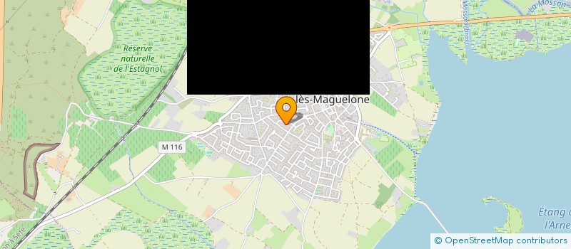 localisation de l'entreprise ASSOCIATIONS SOUDURES URBAINES  VILLENEUVE-LES-MAGUELONE