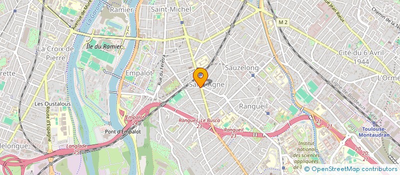 localisation de l'entreprise ASSOCIATOIN FRANCAISE POUR LES SOINS OPHTALMOLOGIQUES DE TOULOUSE à TOULOUSE