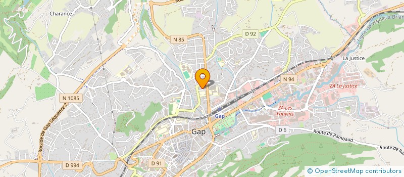 localisation de l'entreprise ASSOCIAYION DE PARENTS D ELEVES DE L ENSEIGNEMENT LIBRE DU DEPARTEMENT DES HAUTES ALPES  GAP