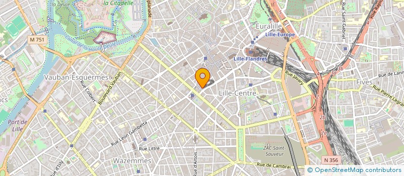 localisation de l'entreprise ASSOCIE CORP LILLE 4 à LILLE