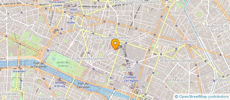 localisation de l'entreprise ASSOCIE ET ASSOCIES  PARIS