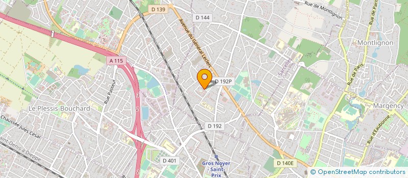 localisation de l'entreprise ASSOCIE RESEAU AU COMPTOIR INFORMATIQUE ET TELECOMMUNICATION à SAINT-PRIX