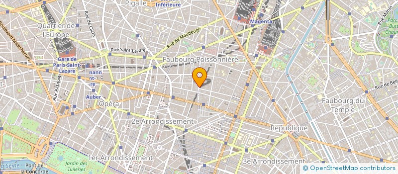 localisation de l'entreprise ASSOCIER  PARIS