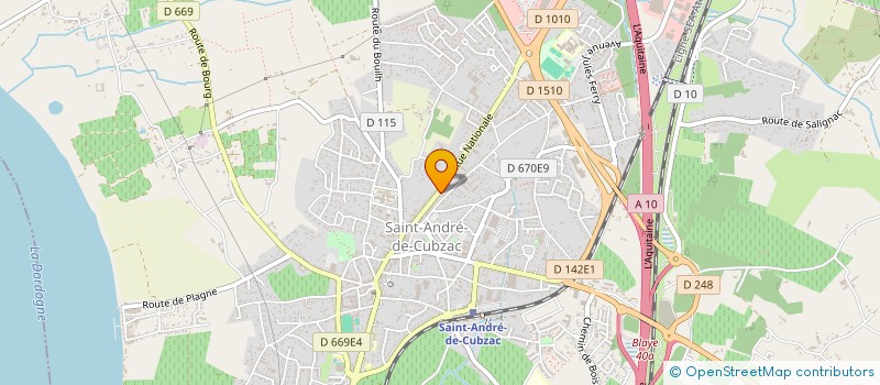 localisation de l'entreprise ASSOCIES CONSULTANTS GIRONDINS à SAINT-ANDRE-DE-CUBZAC