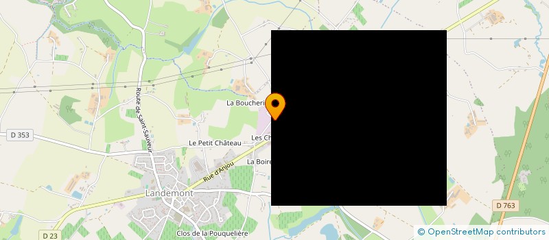 localisation de l'entreprise ASSOCIES DE LA DIVATTE  OREE D'ANJOU