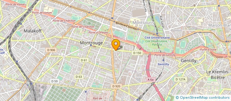 localisation de l'entreprise ASSOCIES EN EDITION  PARIS