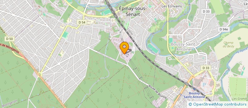 localisation de l'entreprise ASSOCIES LOCATION GENERALE à EPINAY-SOUS-SENART