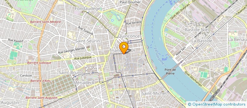 localisation de l'entreprise ASSOCIES POUR LE DEVELOPPEMENT DE L'HOMME ET DES ECONOMIES à BORDEAUX