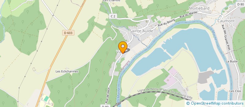 localisation de l'entreprise ASSOCIMED FRANCE-MAROC (ASSOCIATION DE COLLABORATION MEDICALE FRANCE-MAROC)  CHAMIGNY