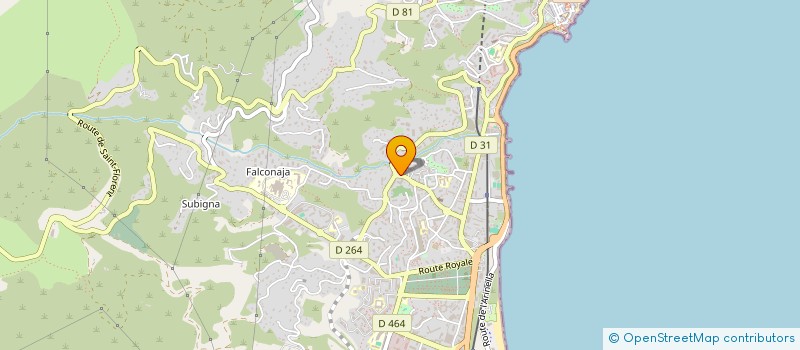 localisation de l'entreprise ASSOCIU ASSUNTA GLORIOSA à BASTIA