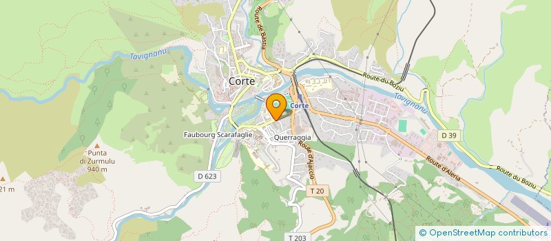 localisation de l'entreprise ASSOCIU DI I STUDENTI IN MEDICINA DI CORTI  CORTE