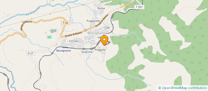 localisation de l'entreprise ASSOCIU DI L'AVENE BUCUGNANESE à BOCOGNANO