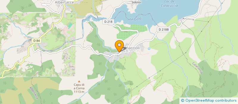 localisation de l'entreprise ASSOCIU PER A SANTA DI NIOLU 1830 à CASAMACCIOLI