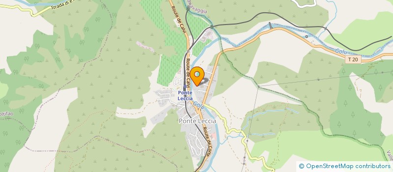 localisation de l'entreprise ASSOCIU PONT'IN CORE  MOROSAGLIA