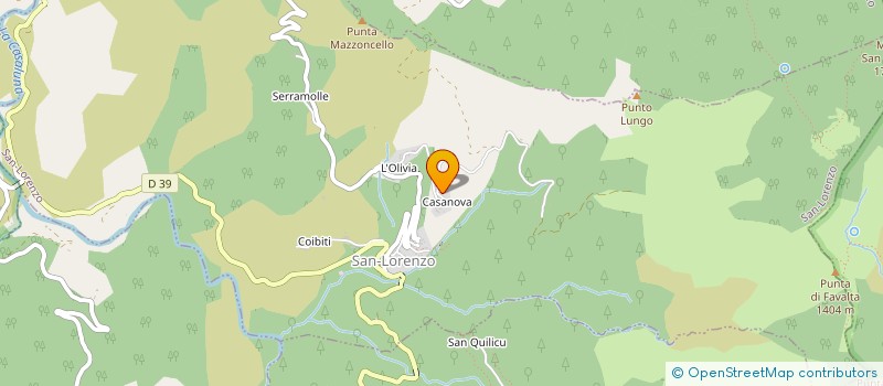 localisation de l'entreprise ASSOCIU SAN LURENZINCHU à SAN-LORENZO