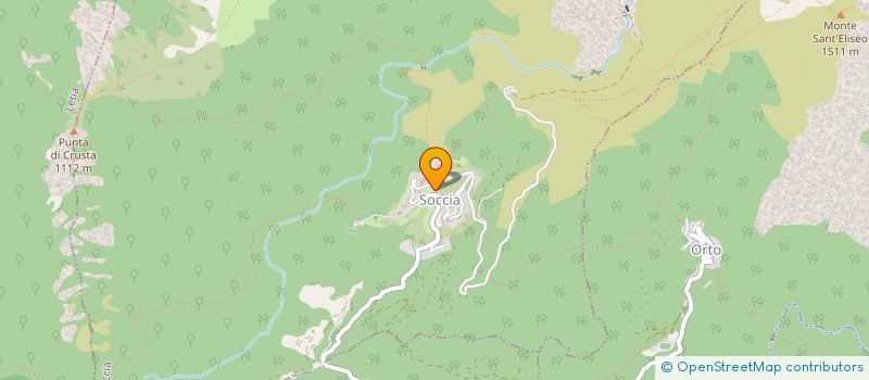 localisation de l'entreprise ASSOCIU SPURTIVU DI A SOCCIA  SOCCIA