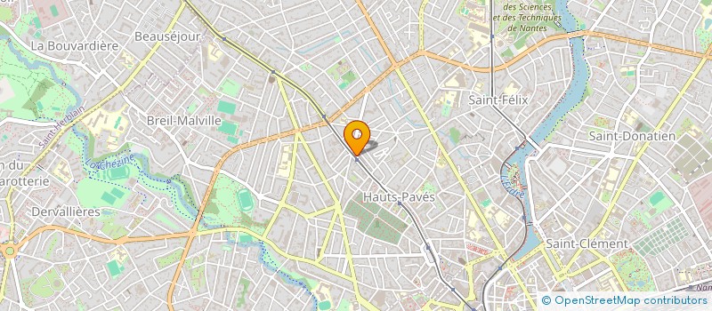 localisation de l'entreprise ASSOCOLOMBIA (ASSOCIATION DES COLOMBIENS A NANTES) à NANTES