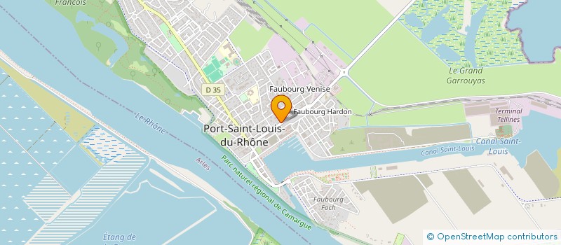 localisation de l'entreprise ASSOFI à PORT-SAINT-LOUIS-DU-RHONE