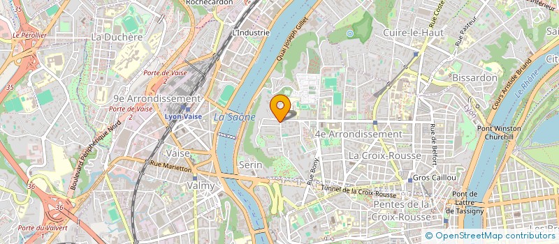 localisation de l'entreprise ASSOHANDIVET à LYON 4EME