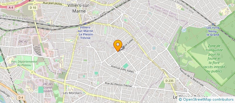 localisation de l'entreprise ASSOIFFES D'AZUR à CHAMPIGNY-SUR-MARNE