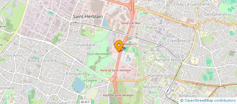 localisation de l'entreprise ASSOLAB  SAINT-HERBLAIN