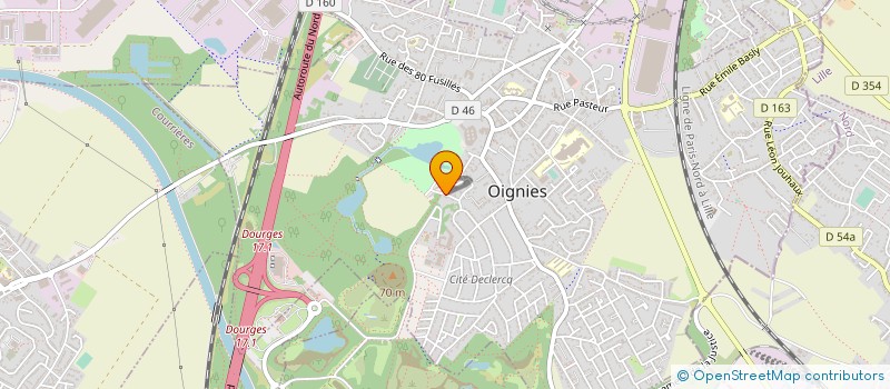 localisation de l'entreprise ASSOLEAD CONSULTING  OIGNIES