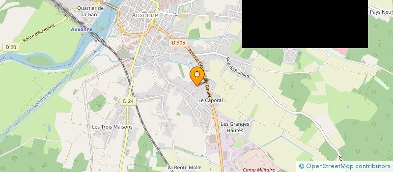 localisation de l'entreprise ASSONA  AUXONNE