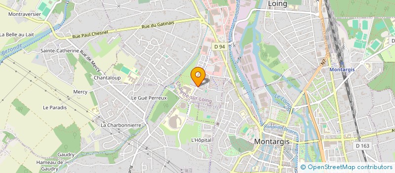 localisation de l'entreprise ASSOPARK  CHALETTE-SUR-LOING