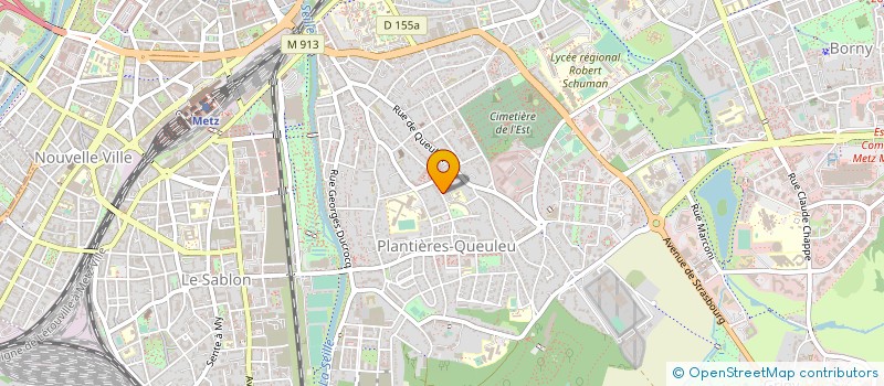 localisation de l'entreprise ASSOPEP  METZ