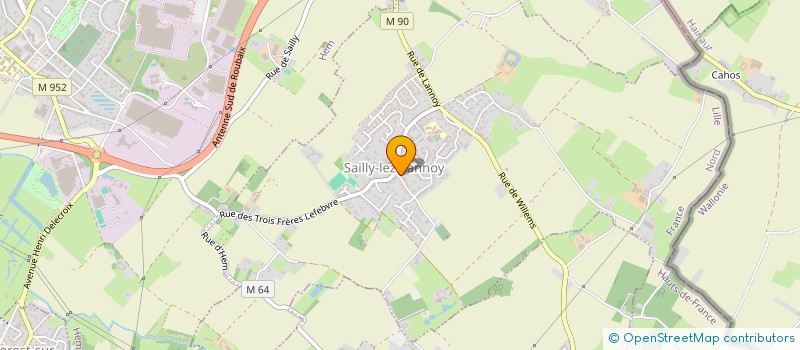 localisation de l'entreprise ASSOPHEO  SAILLY-LEZ-LANNOY