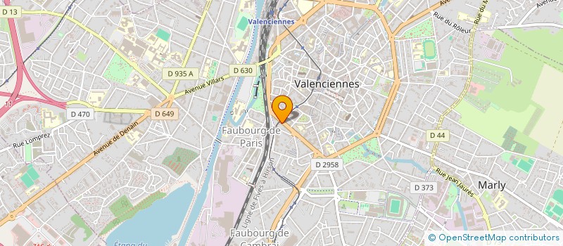 localisation de l'entreprise ASSOPRODIS FRANCE SARL à VALENCIENNES