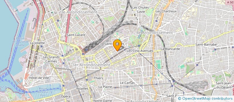localisation de l'entreprise ASSOR à MARSEILLE