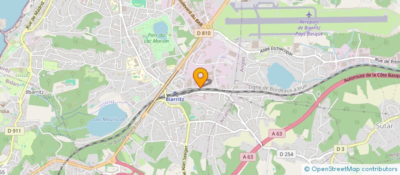 localisation de l'entreprise ASSOS ALAI à BIARRITZ