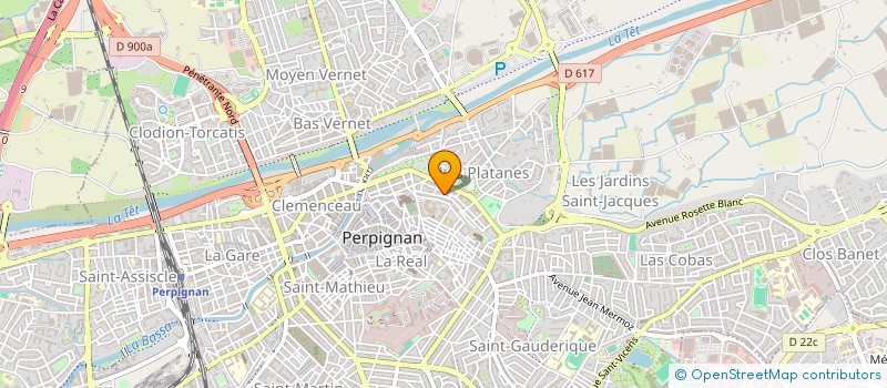 localisation de l'entreprise ASSOS SPORTIV UNIVERSIT PERPIG ROUSSIL  PERPIGNAN