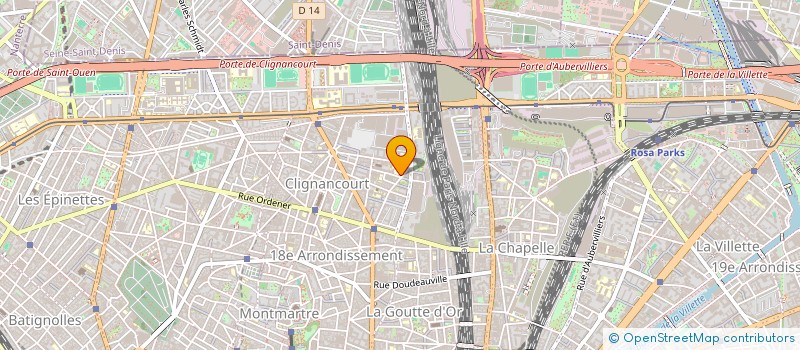 localisation de l'entreprise ASSOS SPORTIVE COLLEGE GERARD PHILIPPE  PARIS