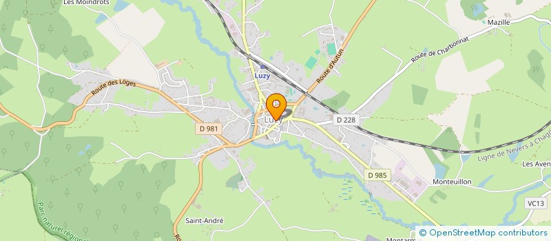localisation de l'entreprise ASSOSANSOUCI à LUZY